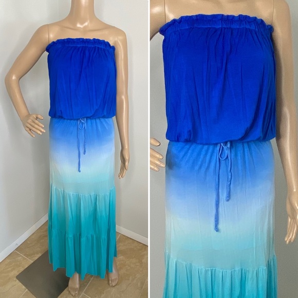 YOUNG FABULOUS & BROKE Ombré Dye SYDNEY Maxi Dress - Picture 8 of 16